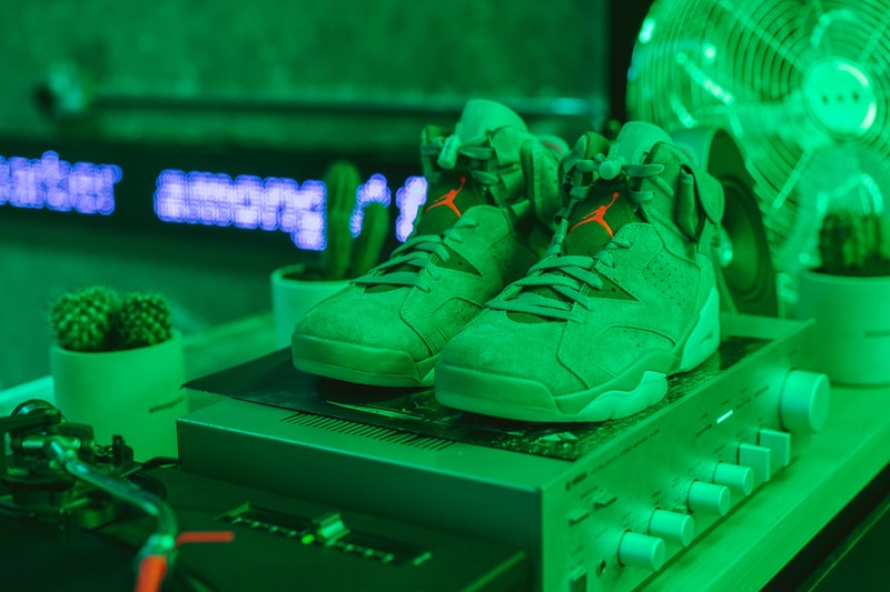 amongst few AL AMONGST FEW CACTUS LLC Cactus Jack Travis Scott Air Jordan 6 "British Khaki" UAE United Arab Emirates Cacti Grow House Installation Release Information