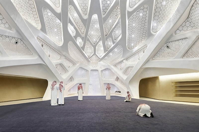 Zaha Hadid Architects Honeycomb Structure King Abdullah Petroleum Studies and Research Center Riyadh Saudi Arabia