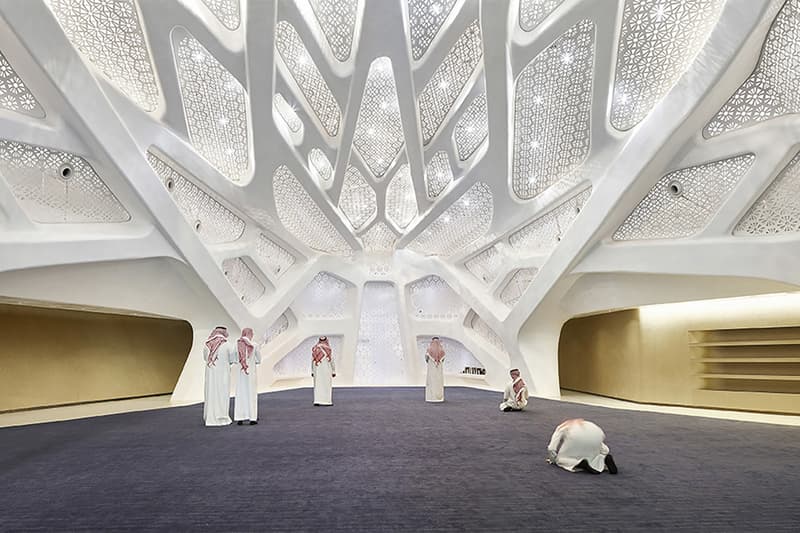 Zaha Hadid Architects Honeycomb Structure King Abdullah Petroleum Studies and Research Center Riyadh Saudi Arabia