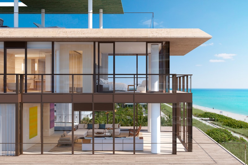 Arte Surfside Miami Antonio Citterio $38 Million usd Combo Penthouse listing