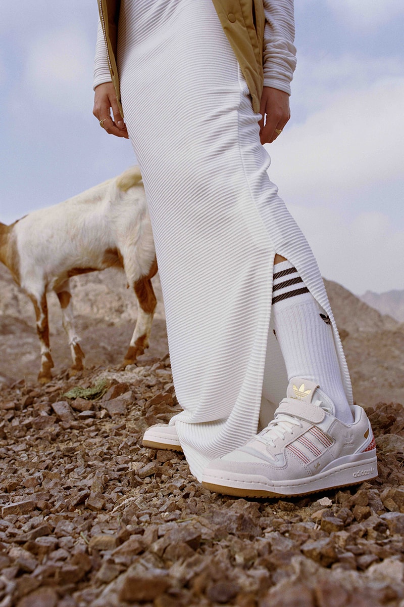 adidas originals Arwa Al Banawi arabic heritage goat keffiyeh traiditon east west aesthetic footwear sneaker forum lo beyonce