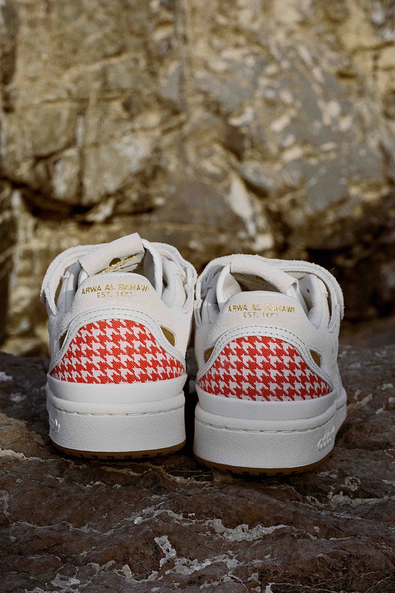 adidas originals Arwa Al Banawi arabic heritage goat keffiyeh traiditon east west aesthetic footwear sneaker forum lo beyonce