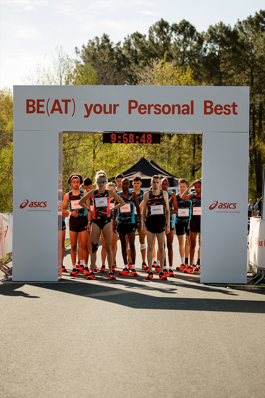 ASICS BE(AT) Your Personal best running olympics Tokyo 10km 5km Julien Wanders event race