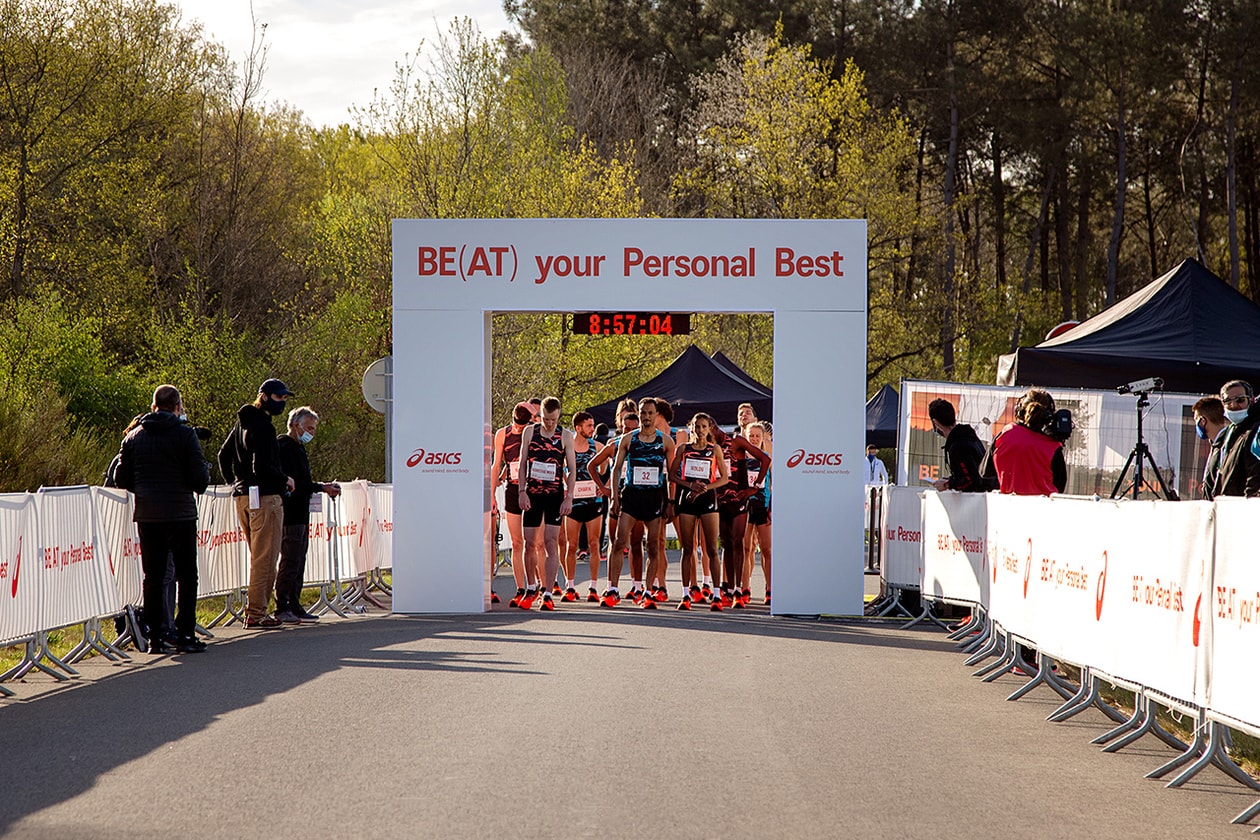 ASICS BE(AT) Your Personal best running olympics Tokyo 10km 5km Julien Wanders event race