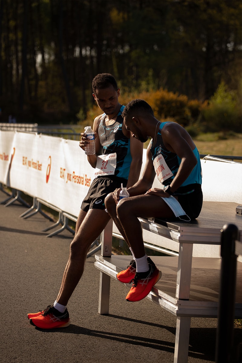 ASICS BE(AT) Your Personal best running olympics Tokyo 10km 5km Julien Wanders event race