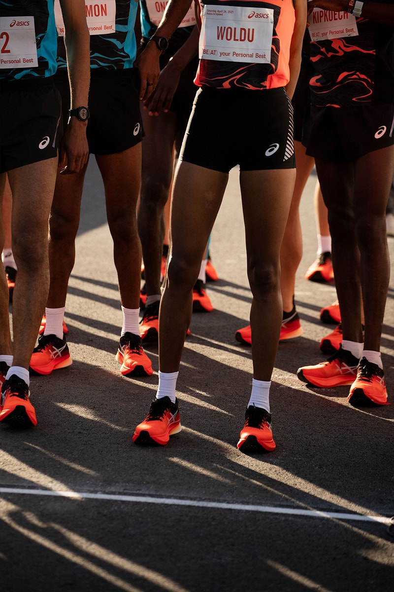 ASICS BE(AT) Your Personal best running olympics Tokyo 10km 5km Julien Wanders event race