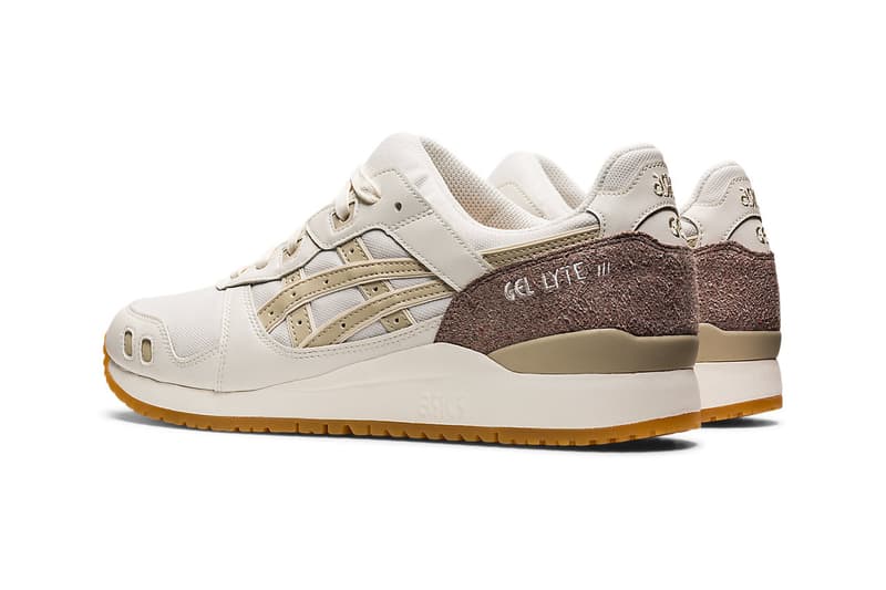 ASICS "Earth Day Pack" Sneaker Release Info GEL-LYTE III OG Skycourt cream colour