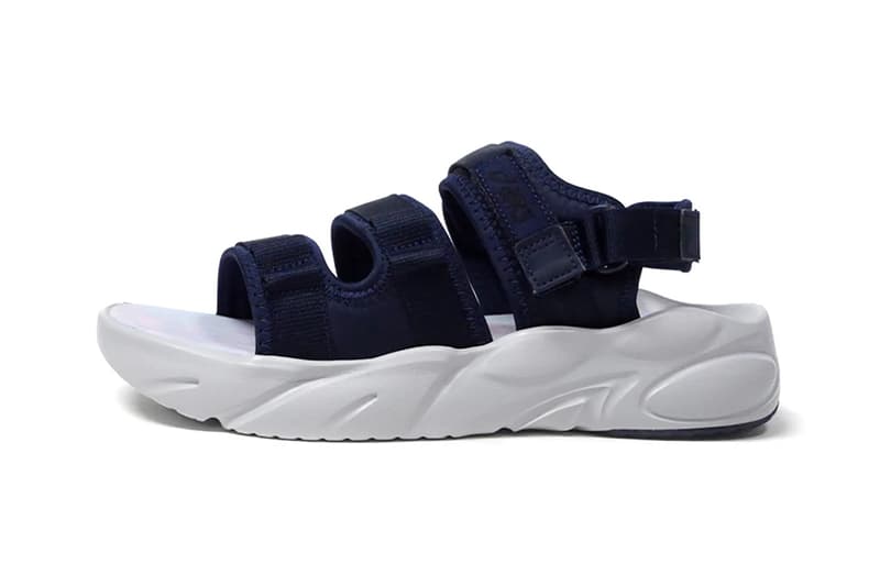 asics sportstyle bondal sandal black wood crepe midnight piedmont gray mantle green release info store list buying guide photos price