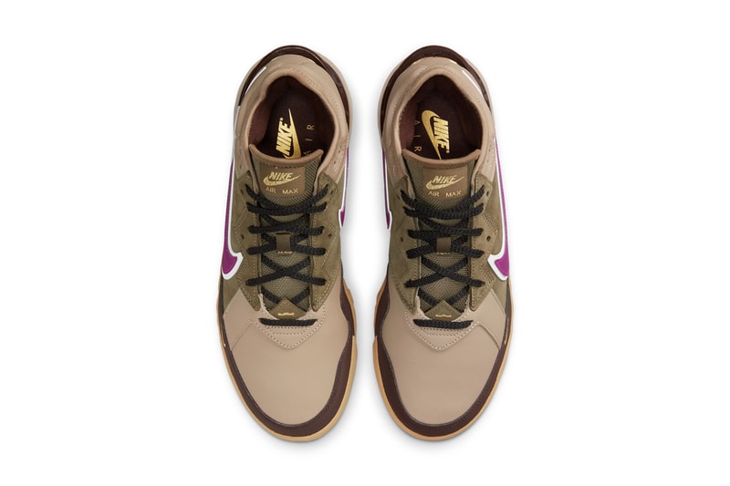 Atmos Nike Basket Lebron James 18 low viotech коричневый загар фиолетовый жвачка CW5635 200 официальная дата выпуска информация фотографии цены список магазинов руководство по покупке
