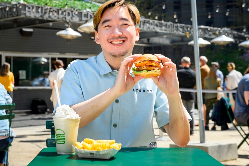 Atoboy Junghyun Park Shake Shack Shrimp Burger Now Serving Launch Info Heart of Dinner Taste Review Mark Rosati