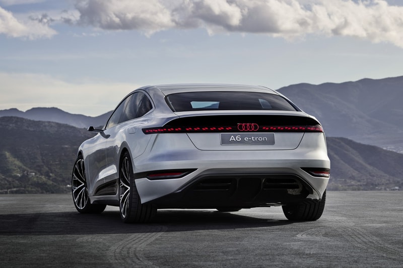 Audi A6 e-tron Electric Car Vehicle German Saloon First Look Shanghai Luxury Sportback Concept Auto Shanghai 2021 