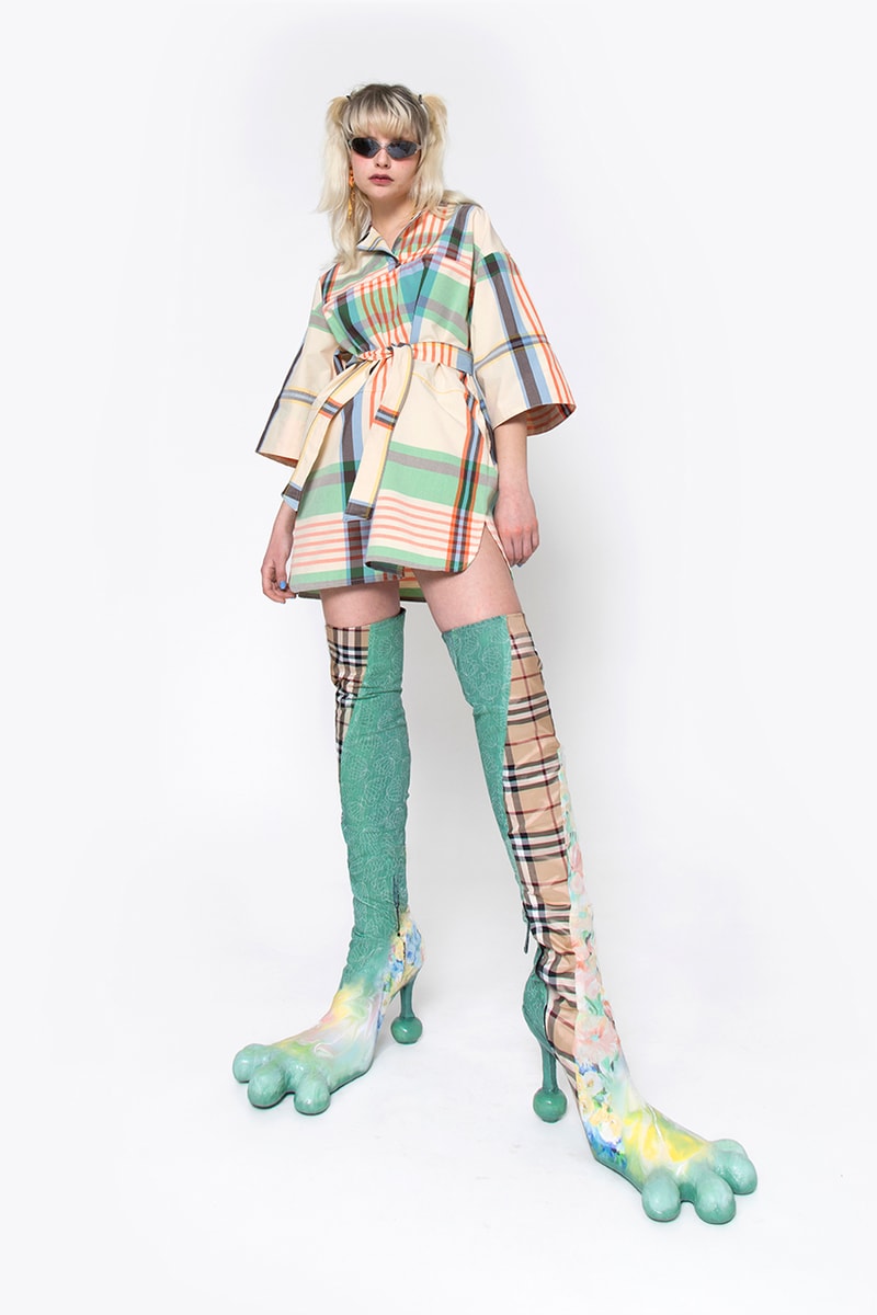 avavav collection 2 fendi burberry jacquemus  fabrics release info store list buying guide photos price four toe boots cut out dress ffff coat 