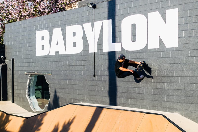 Babylon LA Opens New Retail Flagship Store With a Skate Bowl Open to the Public