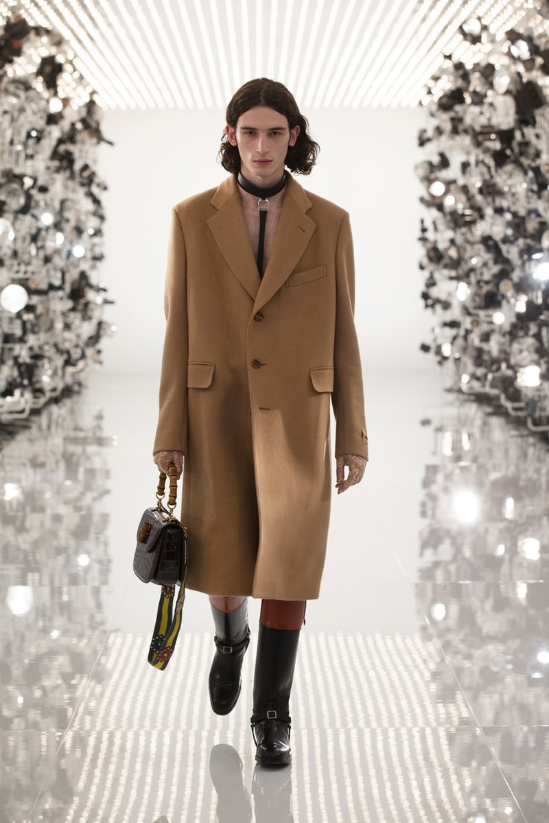 Gucci Debuts Balenciaga "Collab" on "Aria" Runway alessandro michele demna gvasalia collaboration collection 100th anniversary menswear womenswear price buy website logo jacket