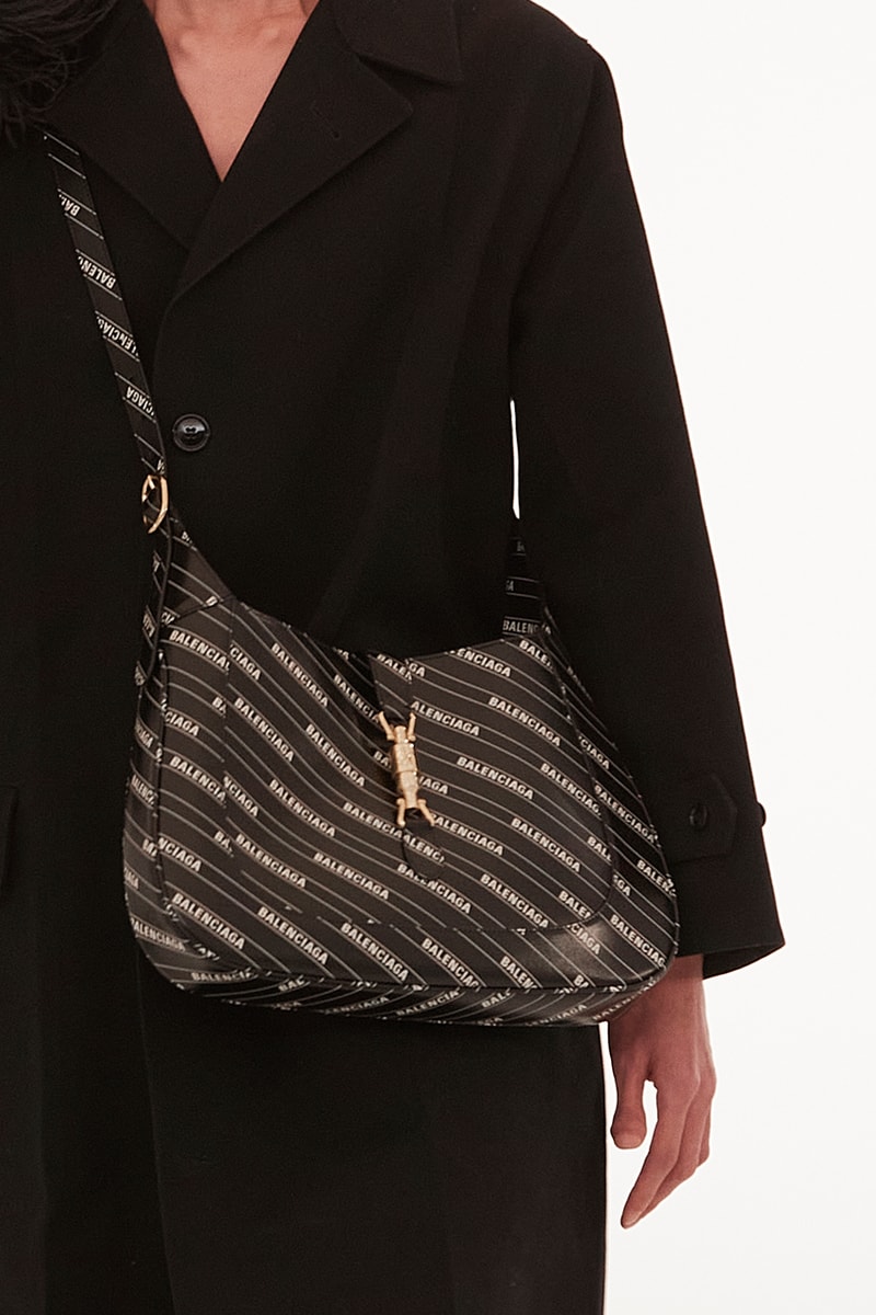Balenciaga x Gucci Clothing, Accessories, Bags collection collaboration alessandro michele demna gvasalia jacket blazer logo handbag shoes jewelry runway show aria 100th annviersary kering