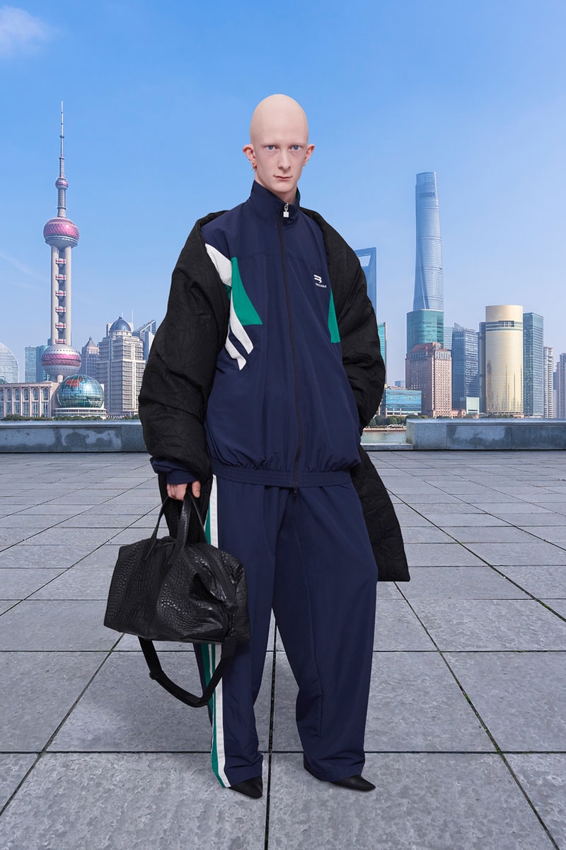 Balenciaga Winter 2021 Pre-Collection Lookbook fall fw21 menswear womenswear co-ed vibram shoes collaboration sneaker gay pride hoodie hulk tee shirt demna gvasalia dad shoe reebok collaboration first look on feet colorway