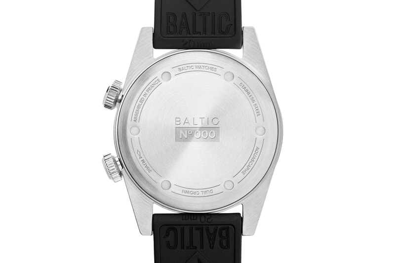 Baltic AQUASCAPHE Dual-crown dive compressor watch french dive watch france ice dual-crown miyota automatic watches 