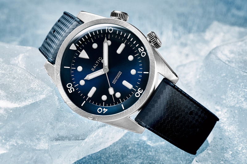 Baltic AQUASCAPHE Dual-crown dive compressor watch french dive watch france ice dual-crown miyota automatic watches 