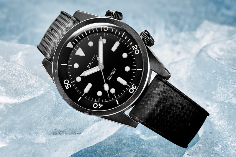 Baltic AQUASCAPHE Dual-crown dive compressor watch french dive watch france ice dual-crown miyota automatic watches 
