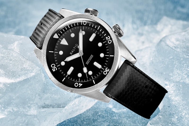 Baltic AQUASCAPHE Dual-crown dive compressor watch french dive watch france ice dual-crown miyota automatic watches 