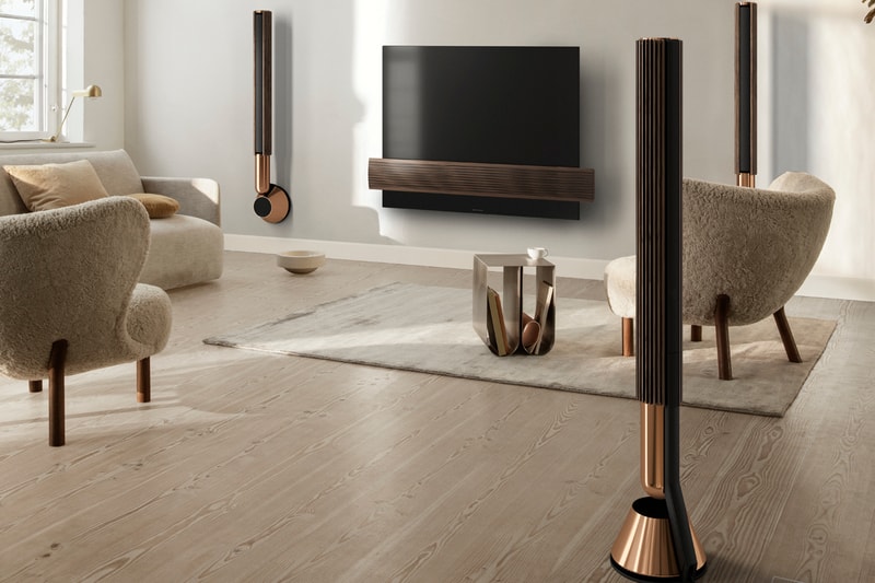 Bang & Olufsen Beolab 28 Wireless Wall Mounted Minimal Danish Audio Speaker Sound Experience Streaming Apple Spotify B&O Home Entertainment