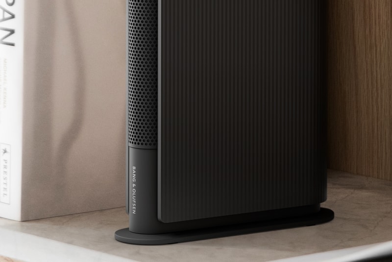Bang & Olufsen Emerge Home Entertainment Wireless Speaker Benjamin Hubert Design Agency LAYER Book Spine Bookshelf Minimal Design Release Information New Tech Technology Interior Danish Audio Listen Stream Spotify Apple Music Google Play Cast