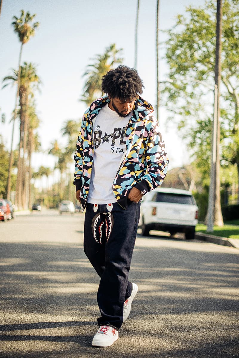 bape a bathing ape footwear sneakers streetwear fashion camo military air force nike basketball vintage retro 