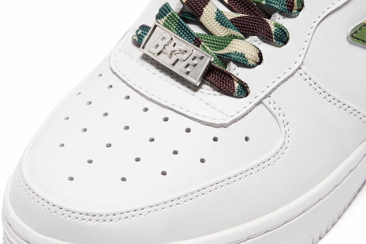 bape a bathing ape footwear sneakers streetwear fashion camo military air force nike basketball vintage retro 