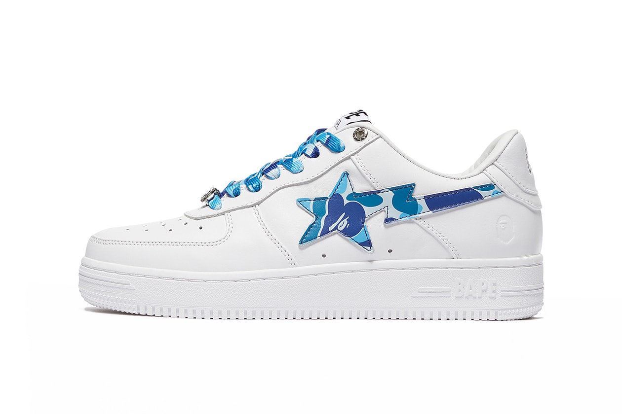 bape a bathing ape footwear sneakers streetwear fashion camo military air force nike basketball vintage retro 