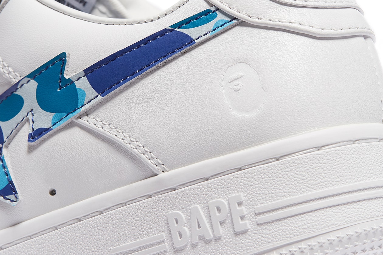 bape a bathing ape footwear sneakers streetwear fashion camo military air force nike basketball vintage retro 