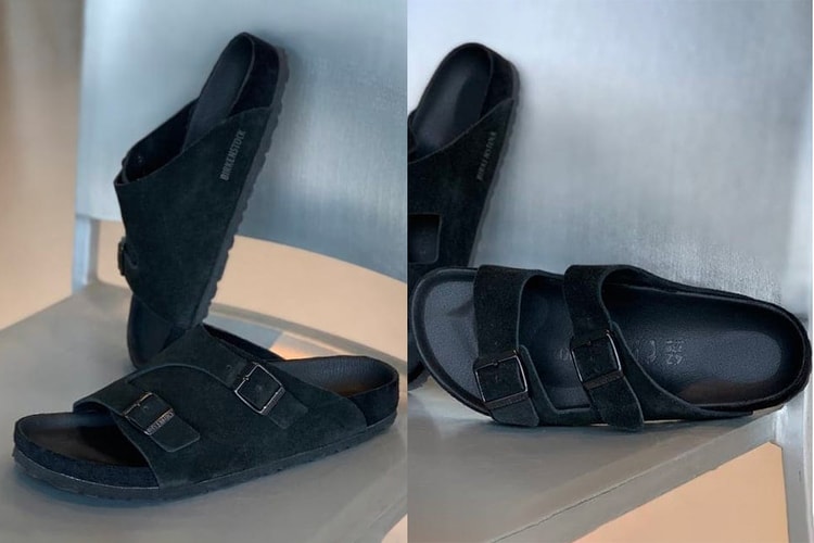 BEAMS and Birkenstock Reunite for Black Suede Iterations of the Arizona and Zurich