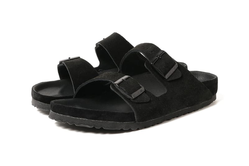 Sole to Soul - Birkenstock Womens Arizona Two Strap Platform Sandals  (Vegan) - Black Birko-Flor - Calgary AB – Sole To Soul Footwear Inc.
