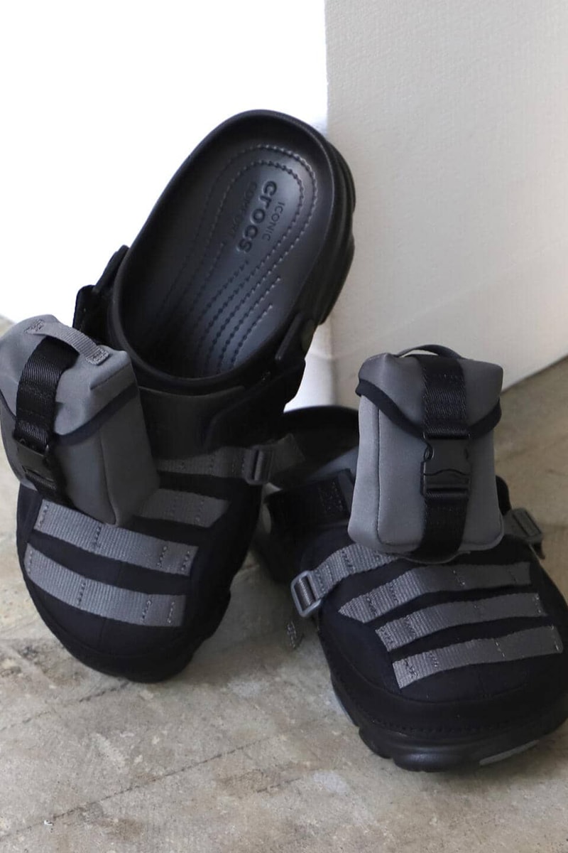 BEAMS x Crocs Bespoke Classic All Terrain Clog Outdoor Work From Home Essentials Footwear Collaboration Drop Date Closer First Look Victoria Beckham Justin Bieber Drew House Palace 