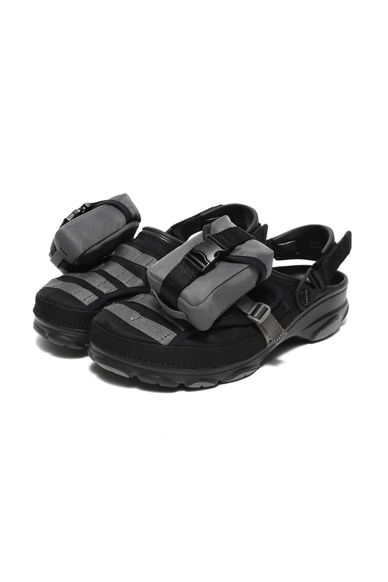 BEAMS x Crocs Bespoke Classic All Terrain Clog Outdoor Work From Home Essentials Footwear Collaboration Drop Date Closer First Look Victoria Beckham Justin Bieber Drew House Palace 