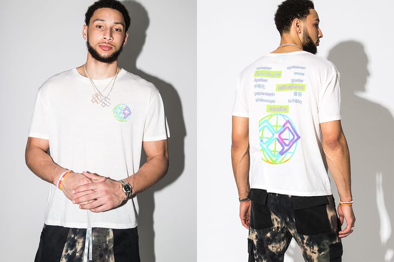 Ben Simmons Partners With Woolmark and HBX to Launch Limited Edition Tee
