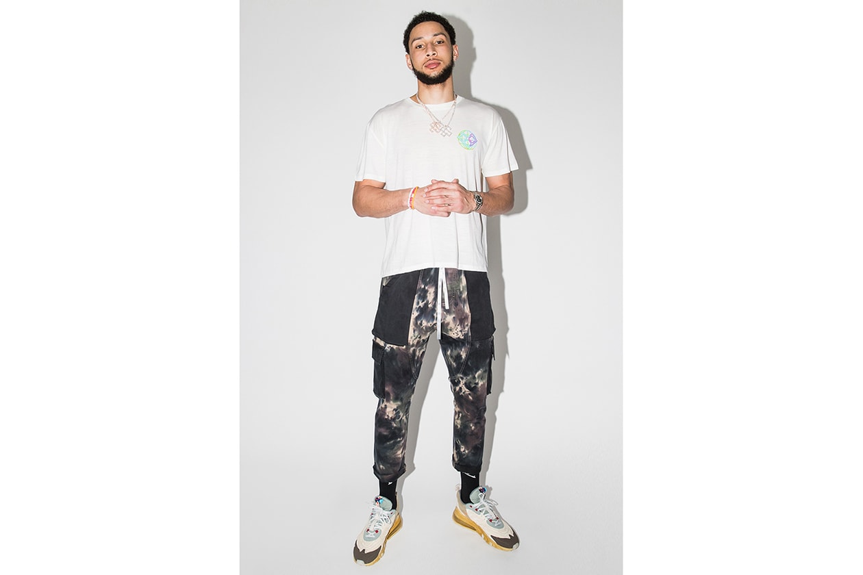 ben simmons woolmark hbx merino t shirt tee ben simmons family foundation proceeds release info store list buying guide photos price 