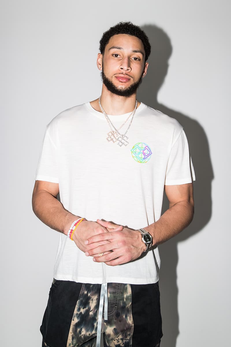 ben simmons woolmark hbx merino t shirt tee ben simmons family foundation proceeds release info store list buying guide photos price 