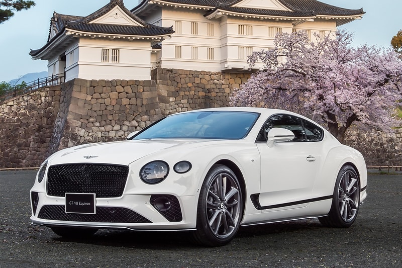 bentley mulliner coachbuilding japan exclusive continental gt twin turbocharged v8 engine 542 horsepower equinox edition glacier white 