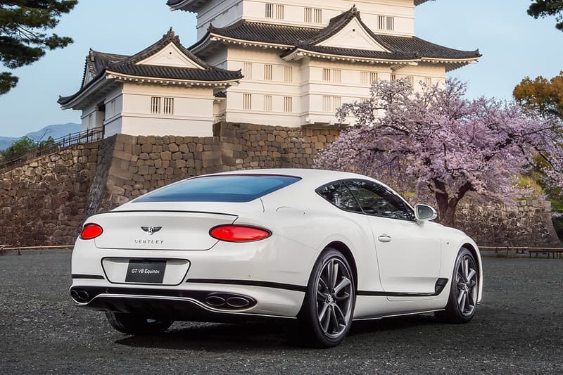 bentley mulliner coachbuilding japan exclusive continental gt twin turbocharged v8 engine 542 horsepower equinox edition glacier white 