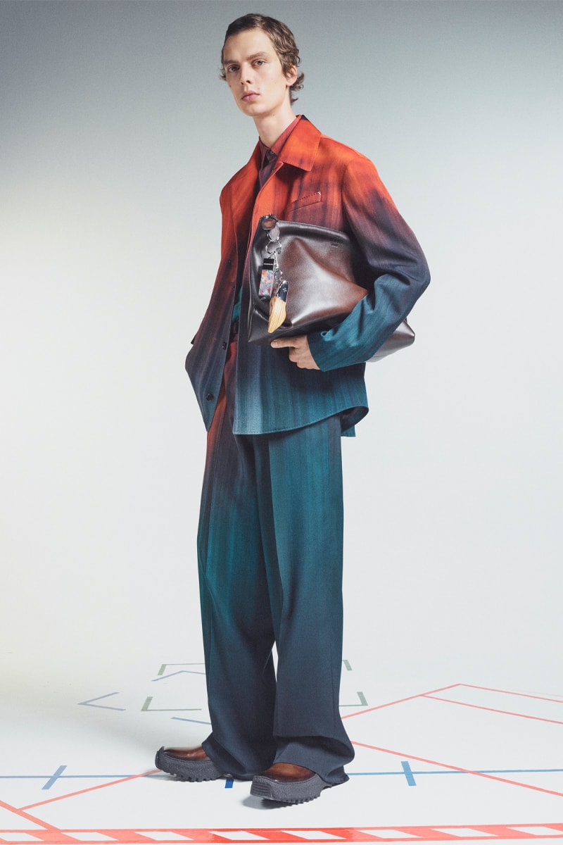 Berluti Fall/Winter 2021 Channels Lev Khesin's Abstract, Tactile Patterns Lookbook Kris Van Assche Lev Khesin fashion paris fashion week louis vuitton lvmh
