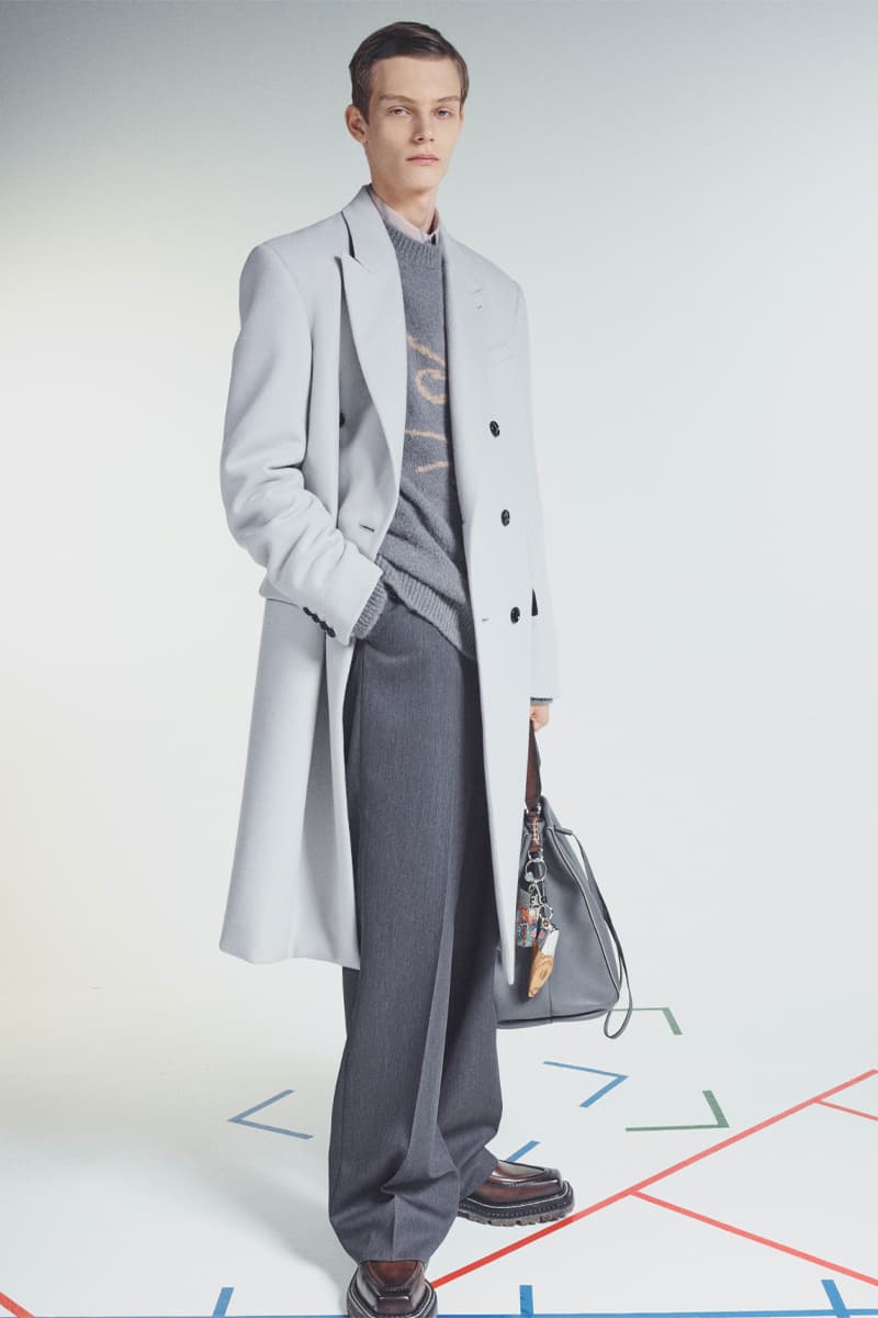 Berluti Fall/Winter 2021 Channels Lev Khesin's Abstract, Tactile Patterns Lookbook Kris Van Assche Lev Khesin fashion paris fashion week louis vuitton lvmh