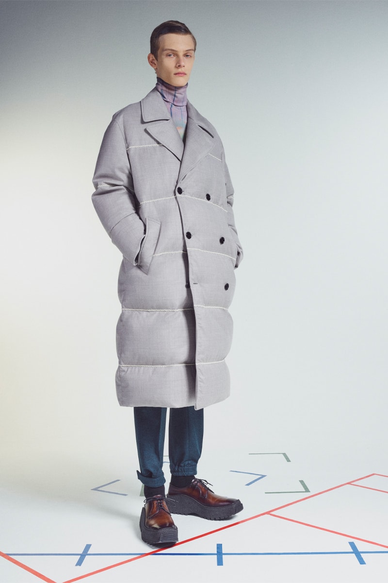 Berluti Fall/Winter 2021 Channels Lev Khesin's Abstract, Tactile Patterns Lookbook Kris Van Assche Lev Khesin fashion paris fashion week louis vuitton lvmh