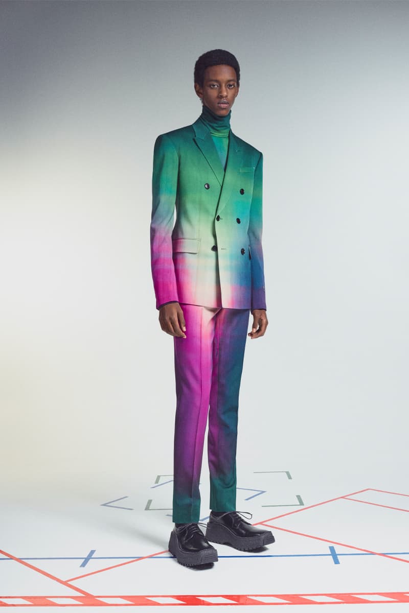 Berluti Fall/Winter 2021 Channels Lev Khesin's Abstract, Tactile Patterns Lookbook Kris Van Assche Lev Khesin fashion paris fashion week louis vuitton lvmh