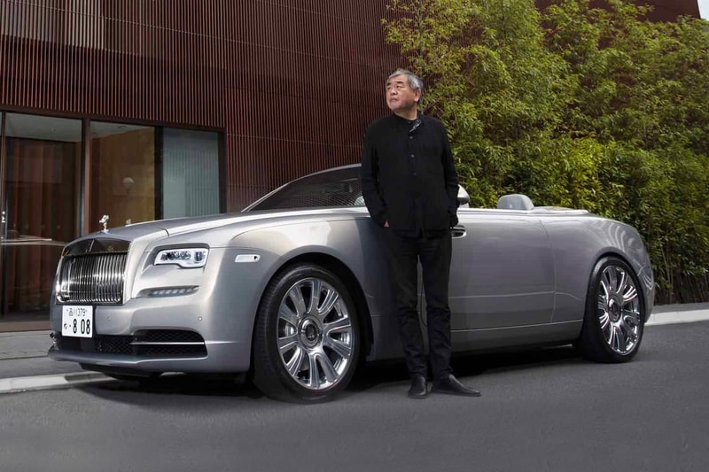 Kengo Kuma Designs Bespoke Rolls-Royce Dawn to Match Central Tokyo Penthouse