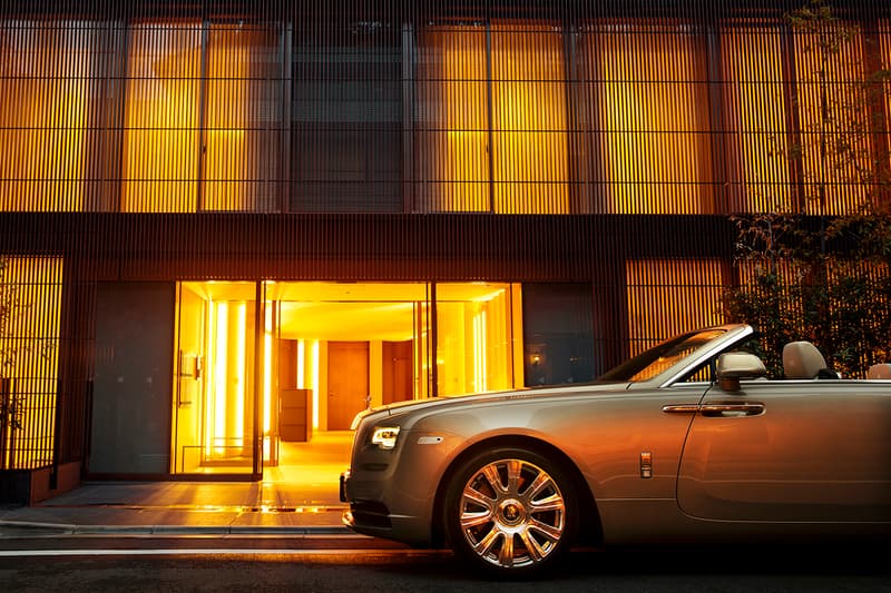 Kengo Kuma Designs Bespoke Rolls-Royce Dawn to Match Central Tokyo Penthouse