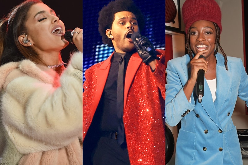 Best New Tracks The Weeknd Ariana Grande Little Simz Deb Never Q wiki Kota the friend Dough boy homeshake juan wauters giggs rini earthgang