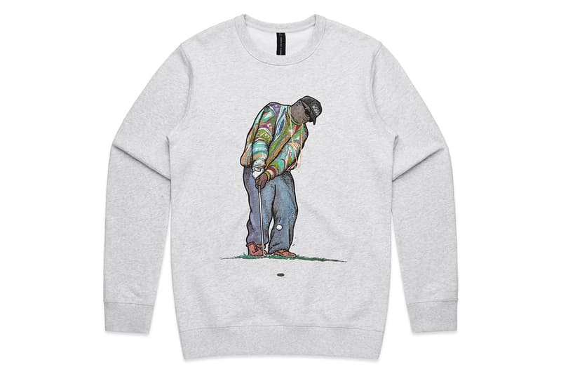 Birds of Condor Releases Big Floppa Capsule Collection Notorious B.I.G. Biggie Smalls Golfing