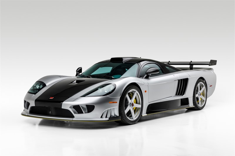 bonhams 2007 saleen s7 lm rebuilt hypercar 1000 horsepower v8 engine turbocharged twin supercar racing auctions limited edition