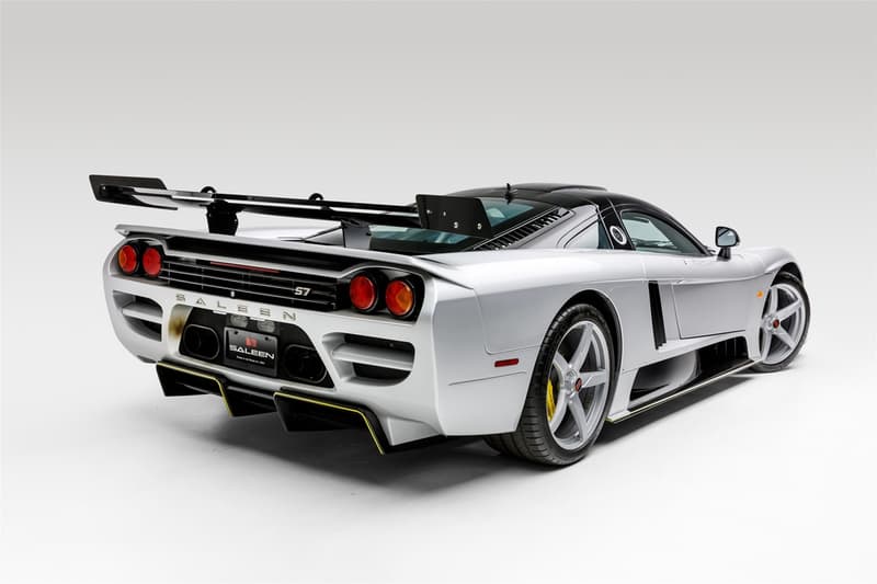 bonhams 2007 saleen s7 lm rebuilt hypercar 1000 horsepower v8 engine turbocharged twin supercar racing auctions limited edition