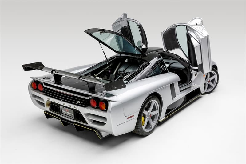 bonhams 2007 saleen s7 lm rebuilt hypercar 1000 horsepower v8 engine turbocharged twin supercar racing auctions limited edition